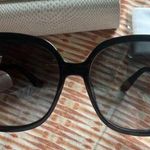 Jimmy Choo Women’s black sunglasses with rhinestones on side oversized classic Photo 0