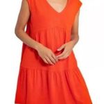 Sanctuary Social Standard by  Tiered Ruffle V-neck Tunic/Mini - size large Photo 0