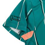 Bad Birdie Polo Golf Shirt Short Sleeve Koi Joy Turquoise Logo Women’s Size XS Green Photo 3