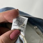 DDAM Women's 24 Denim Cut Off Shorts Blue Pattern Ethically USA Made Cotton Photo 7