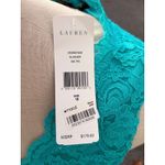 Ralph Lauren Turquoise Lace V Neck Sleeveless Sheath Dress NWT coquette feminine Photo 5