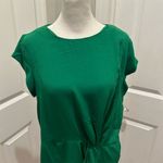 Monday Fun Women's Green Twist Front Tie Waist T Photo 2