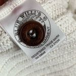 Blue Willi’s • Ivory White Cable Knit Sweater Vest Size XXL Photo 5