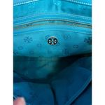 Tory Burch Robinson Double Zip Tote Bag Electric Eel Blue Women's Handbag Photo 9