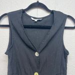 Studio JPR 90s Y2K Vintage Retro Grunge Whimsical Edgy Gothcore Gauzy Top Small Black Photo 5