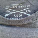 Grunt Style Beautiful & Dangerous Graphic T-Shirt with Red and White Print Photo 1