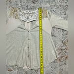 Miss Me  button down Cardigan Taupe size Large Photo 4