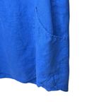 Lulu B 2 Pocket Pullover‎ Top Womens Sz 1X Linen Lagenlook Beachy V Photo 3