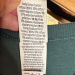 PINK - Victoria's Secret NWT  Hunter Green Ribbed Tank Bra Top Size Small Photo 3