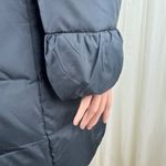 Cole Haan NWT  Down Long Puffer Quilted Down Winter Coat Jacket Parka Sz XL Black Photo 5