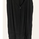 Monrow Black Crepe Basic Scoop Neck Sleeveless Jumpsuit Size Medium Photo 6