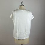 COS  White Crew Neck Top Photo 4