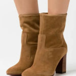 Ralph Lauren POLO Ankle Boots Size 9 Tan Suede Heeled Booties Brindley in Box Photo 0