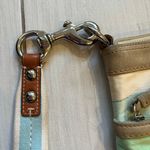 Coach Hampton Watercolor Stripe Small Crossbody Bag 10718 Some Wear And Tarnish Photo 4