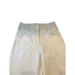 Anthropologie  Women 27 Ombre Straight Leg High Rise Jeans Faded Blue, White Boho Photo 6