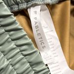 Fabletics  Dusty Garden Green Faux Leather High-Waisted Pull On Trousers Pants Photo 7