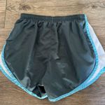 Nike Drifit Womens Marathon SF Shorts Grey Blue Running Athletic Shorts Photo 3