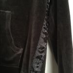 Tommy Hilfiger - L cropped velour hoodies sweater Photo 2