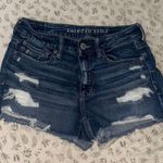 American Eagle Outfitters Ripped Jean Shorts Photo 0