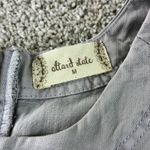 Altar'd State  Gray Sleeveless Fringe Tank Top Women's‎ Medium Casual Cute Photo 1