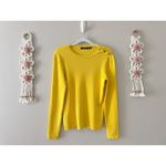 Ralph Lauren Lauren  Ribbed Sweater Size XL Crewneck Gold Buttons Photo 1