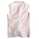 Coalition LA NWT Vegan Faux Leather Sleeveless Jacket Pink Small Photo 4
