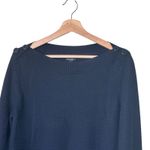 Talbots NWT Basket Weaver Knit Boat cotton blend sweater L Photo 5