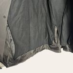 Fleet Street Vintage Women’s Olive Green Long Hooded Trench Rain Coat Size 12P Photo 3