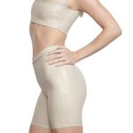 SKIMS  faux leather biker shorts color shell size 4X Photo 6