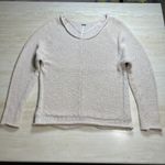 Free People XS Pullover Sweater Knit Long Sleeve V Neck Relaxed Fit Casual Photo 3