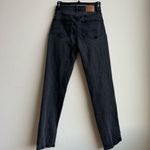 Faherty Organic Cotton Feel Good Special Weave Black Jeans Size 26 Straight Leg Photo 6