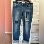 CAbi  slim boyfriend patchwork jeans #5308 relaxed slim fit versatile size 2 reg. Photo 3