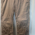 Kuhl Legendary Womens Tech Pant Rollup Hiking Khaki Mid-Rise Gorpcore Outdoor 12 Photo 0