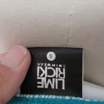 One Piece Lime Ricki palm tree print halter swimsuit size small Photo 5