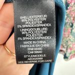 AFRM Floral Print Maxi Dress Long Sleeve Wrap Medium Boho Sheer Wedding Guest Green Photo 7