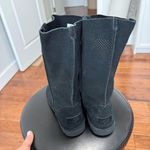 UGG  Classic Black Unlined Perforated Tall Boot size 7 Photo 3
