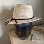 Southern Hat Ivory w/brown rawhide accent.‎ Brown Photo 6