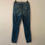 Mother Denim The Vamp Fray Skinny Jeans in Crazy Like a Fox Women's size 28 Blue Photo 6