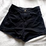 American Apparel Vintage High Waist Side Zip Black Short Photo 6