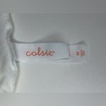 Colsie Women’s White Floral Lace Bralette Casual Corset Cropped Tank Top Size M Size M Photo 7