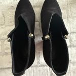 Rag and Bone  Margot Black Suede Ankle Booties Heels Side Zip 3.5" Sz 41 (10.5) Photo 4