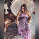 EUC Spell Jasmine spaghetti strap dress Pink Size XS Photo 4