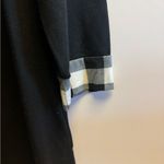 Tickled Teal  Black Knit Top Photo 3