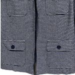 Max Mara Weekend Blazer Navy Blue Striped Lace Trim Women’s Size 12 Photo 4