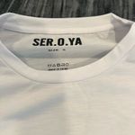 White Short Sleeve T Photo 3