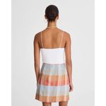 Madewell | Single-Pleat Linen Mini Skirt Photo 3