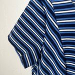Talbots  stripe short sleeve fit and flare dress▪️size M Photo 6