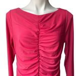 J.Crew NWT, Ruched Long-Sleeve Matte Jersey Top, Sz L Photo 7