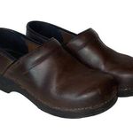 Dansko  Brown Leather Professional Clogs 41 / 11 Photo 0