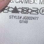 Juicy Couture WOMEN WOOL BLEND GRAY WHITE TWEED BLACK CRYSTAL BUTTON BLAZER MED Photo 8